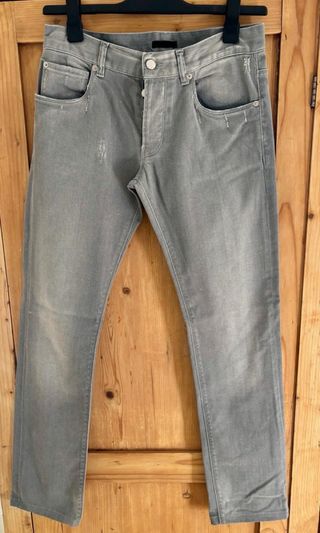 Prada Jeans Uomo Taglia 30 Grigio