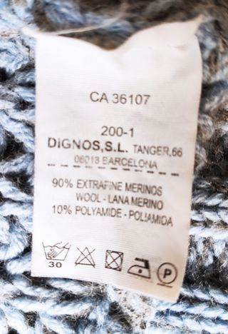Abrigo de lana DIKTON'S.