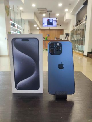 iPhone 15 Pro Max 256Gb Blue Titanium Seminuevo
