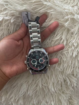 Reloj Fredric Sport Dual Time Steel