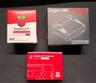 Raspberry Pi 4 (8GB) + Carcasa Argon M.2
