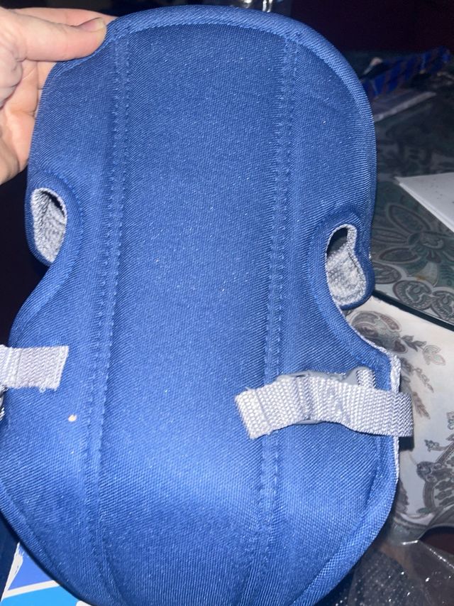 Portabebés ergonómico azul