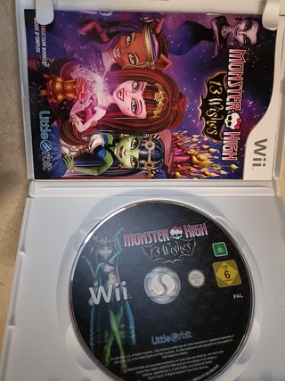 Juego Wii Monster High 13 Deseos