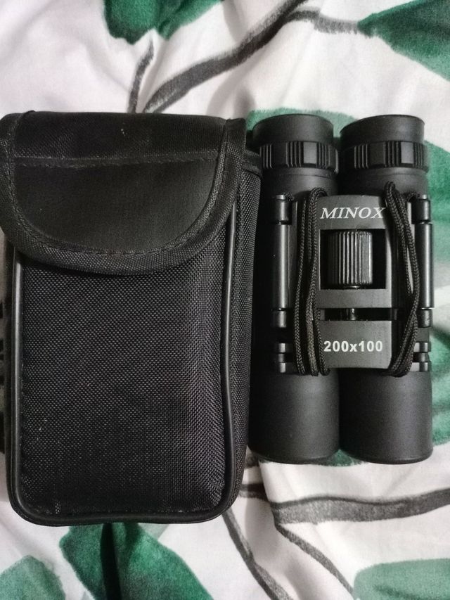 Prismáticos MINOX 200x100 con funda