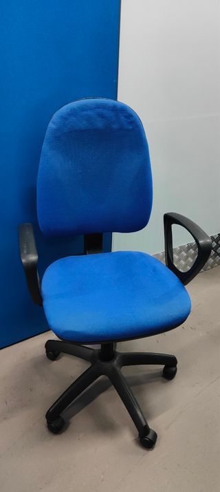 Silla de escritorio azul