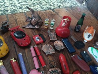 52 Isqueiros Coleção Variados