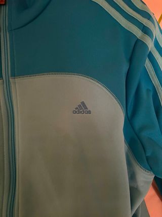 Chaqueta deportiva Adidas Celeste Talla L