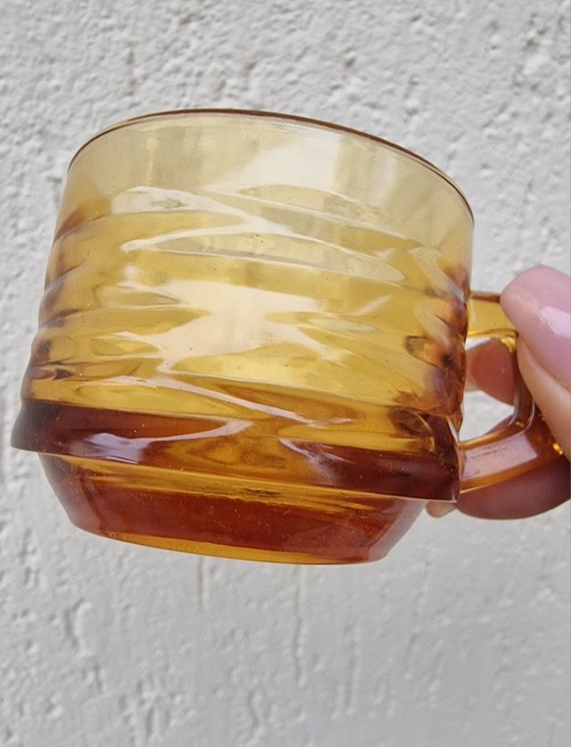 Set 6 Tazzine Caffè Vereco Francia Anni '70