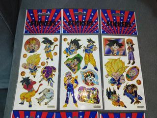 Coleccion completa Stickers Dragon Ball años 2000