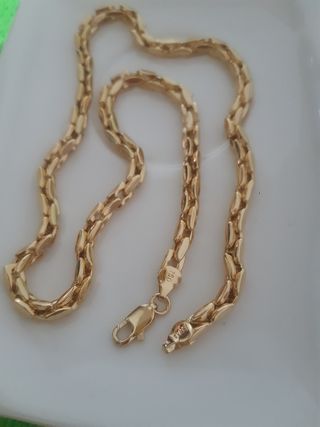 Cadena Baño de Oro 750 ITALY 50 cm