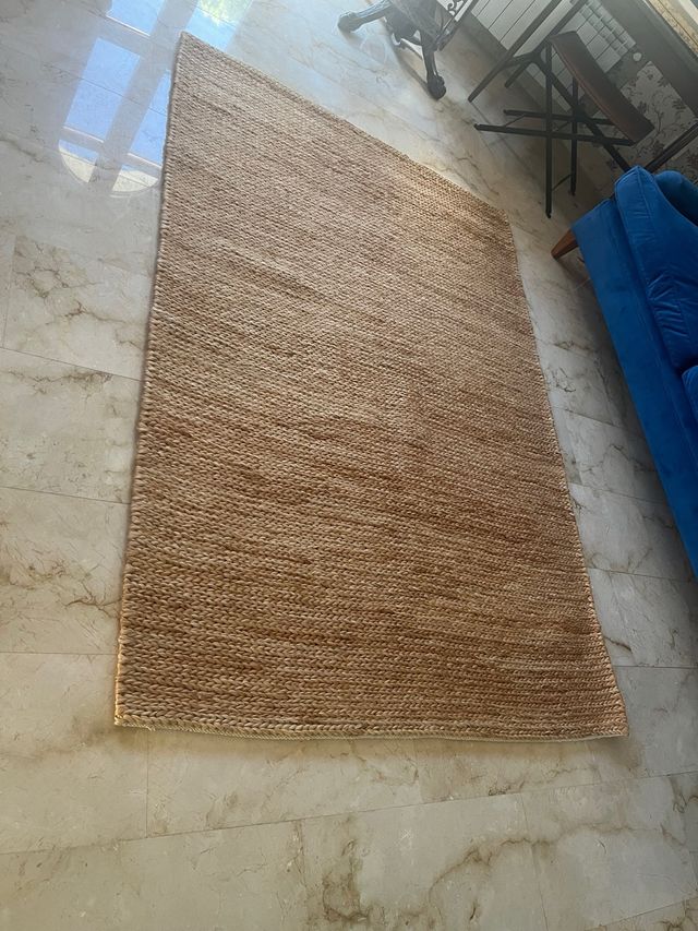 Alfombra Yute Beige y Marrón