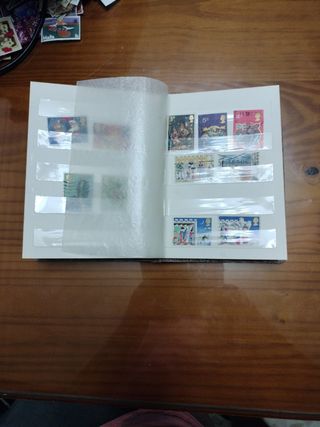 Álbum de sellos Reino Unido