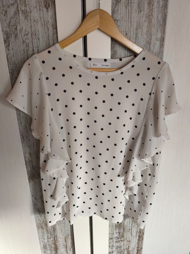 Blusa Sfera Basic lunares M