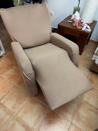 Funda sillón 4 piezas ajustable