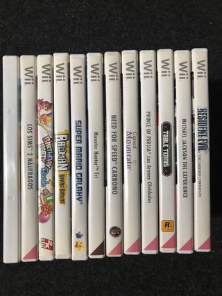 Nintendo Wii Negra más Juegos