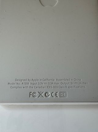 Teclado-Dock Apple para iPad 1ª Gen