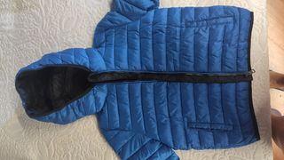 Piumino leggero blu