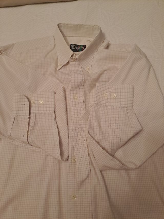 4 camisas vintage hombre T 4/5 manga corta y larga