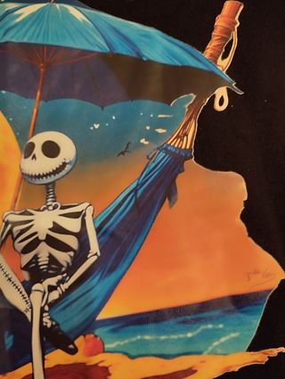Camiseta Jack y Sally Halloween.