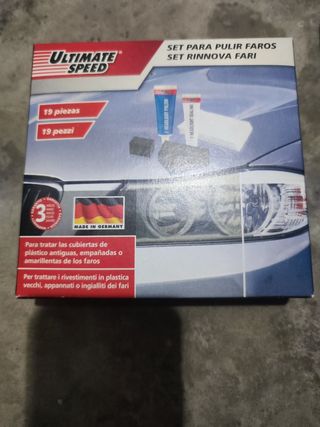 Kits pulido de faros para vehículos