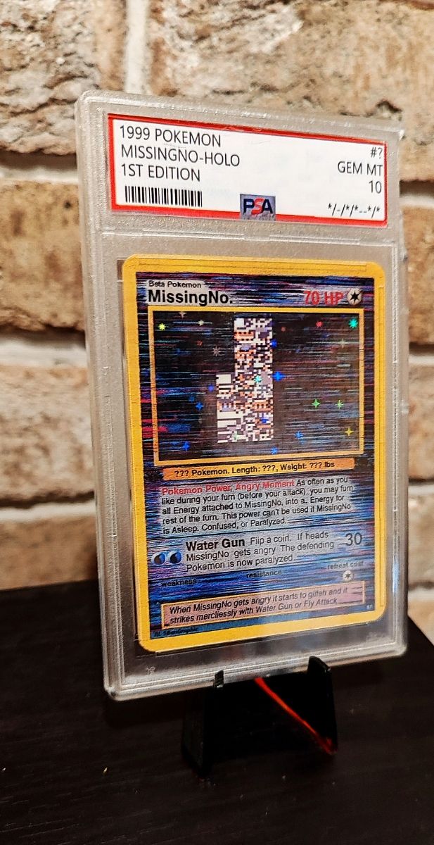 Pokémon Missingno Holo 1st f.c