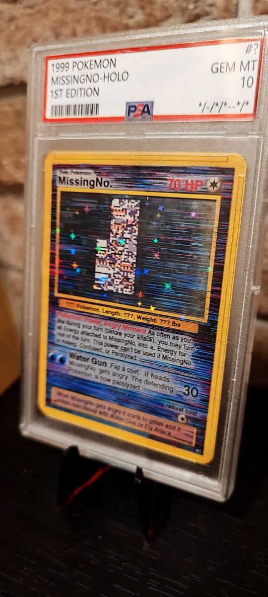 Pokémon Missingno Holo 1st f.c