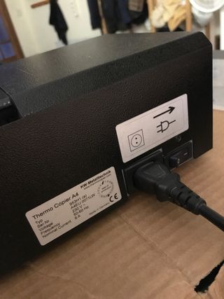 Termocopiatrice tedesca per stencil per tatuaggi