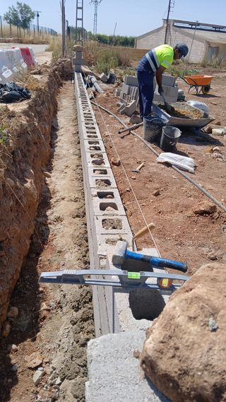 Servicios de albañilería