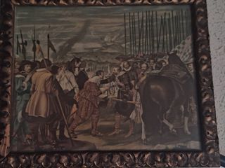 Reproducción cuadro La Rendición de Breda