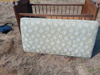 Cuna de madera nogal