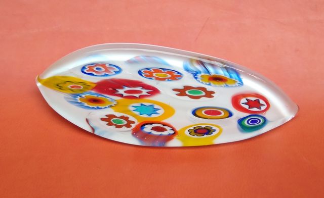 Fermacapelli Murano Vetro Millefiori