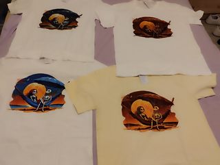Camiseta Halloween Jack y Sally.