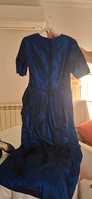 Vestido fiesta azul marino