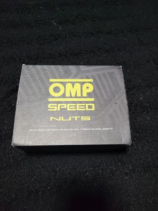 Tuercas Aluminio OMP Speed M12x1.5 verde.