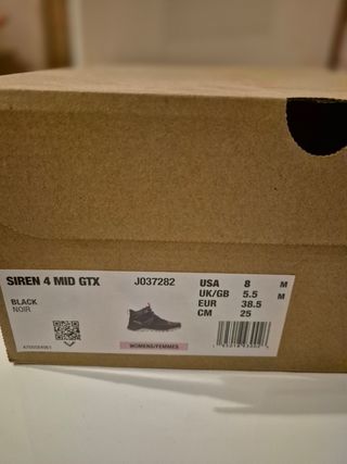 Botas Trekking Merrell Siren 4 Mujer Talla 38.5