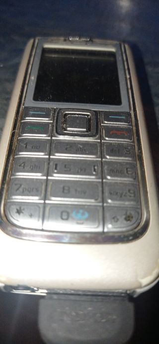 Teléfono Móvil Nokia Plata y Beige sin cargador