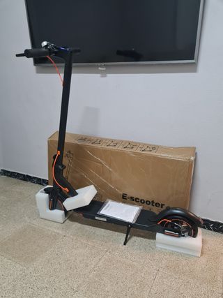 Patinete Eléctrico E-scooter Negro