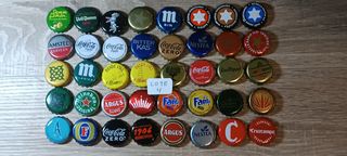 Lote Chapas Cerveza y Refrescos