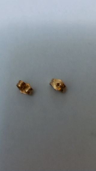 Tuercas de presión oro 18k 
ULTIMO PAR 