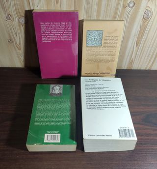 Lote de 4 libros novela histórica medieval