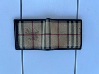 Cartera Burberry Cuero Beige