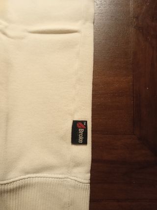 Sudadera Broke Blanca