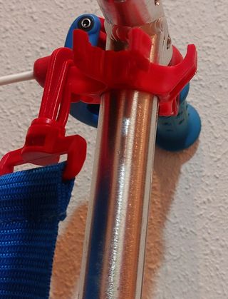 Patinete Oxelo azul y rojo