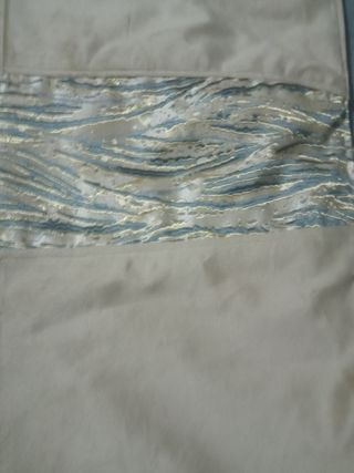Telas para sofás beige y oro