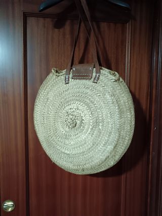 Bolso de paja grande
