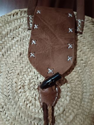 Bolso de paja grande