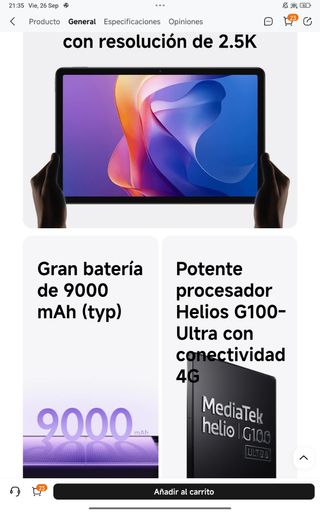 Redmi Pad 2 4G Tablet