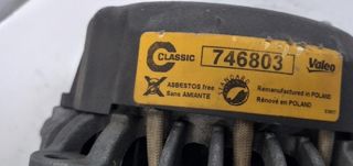 Alternador opel 246153 746803 astra g fastback 1.6