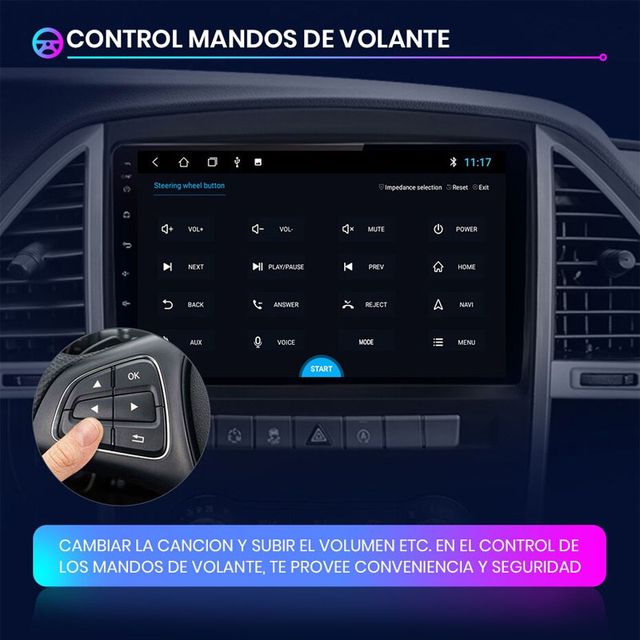 Radio Pantalla Carplay para Mercedes Benz Vito3