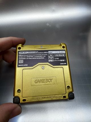 Game Boy Advance SP Ed. Zelda Dorada